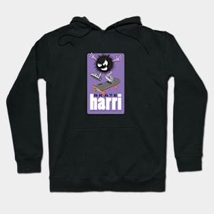 Skate Harri Purple Rectangle Hoodie